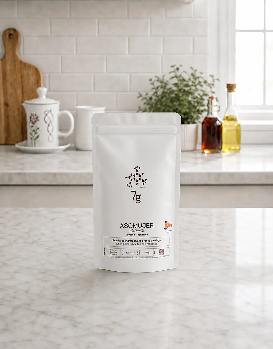 Coffee Decaf Colombia Asomujer 7g 250g